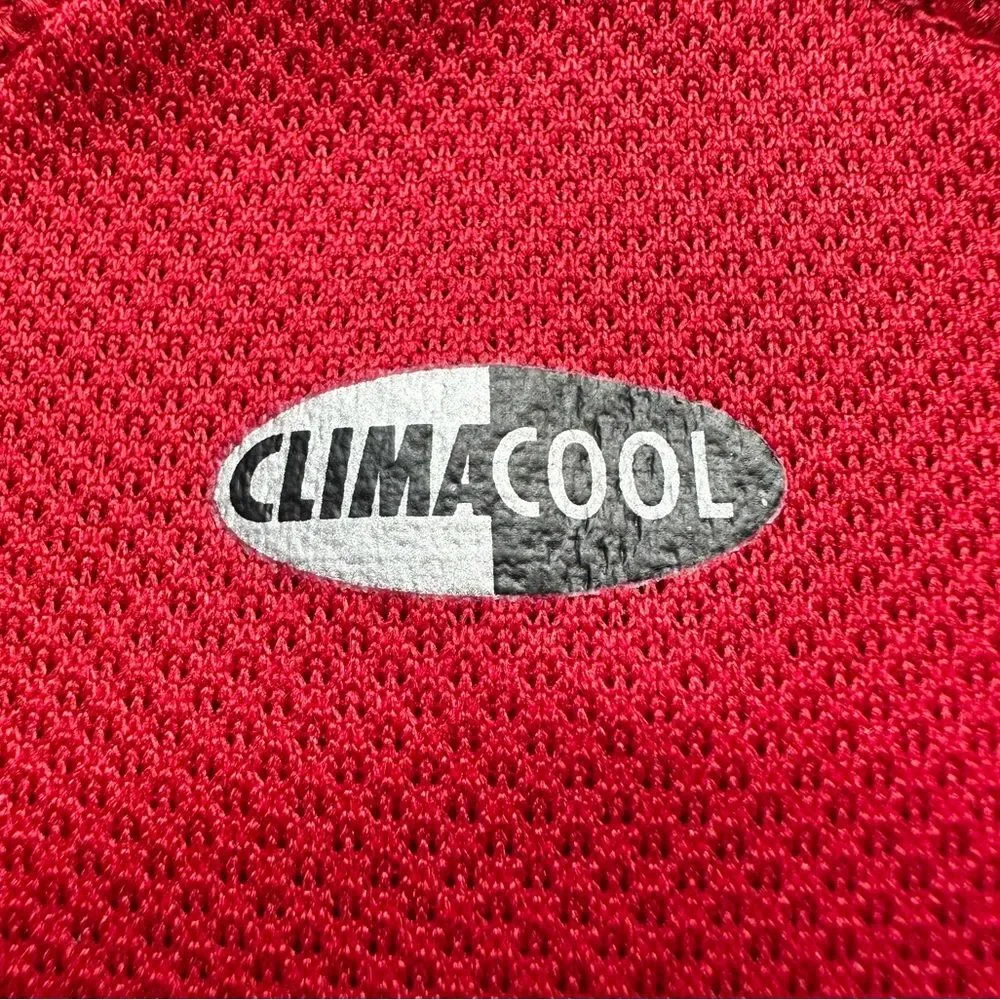 🔃Adidas Men’s Red Short Sleeve ClimaCool Athletic Shirt